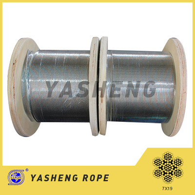 7x19 Stainless Steel Wire Rope 
